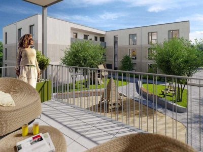 Schwellenarm ins Wohnglück – 3 Zimmer mit Sonne und Garten.