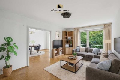 Charmante 4-Zimmer-Wohnung mit Wintergarten, Garage und viel Potenzial