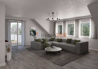 Stilvoll sanierter Altbau: Großzügige Maisonettewohnung mit Balkon, Garten und Studio