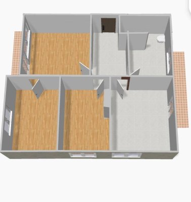 Sanierte 3-Zimmer-Mietwohnung