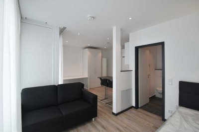 1-Zimmer-Wohnung für 1 Person, möbliert, zentrale Lage, mit Balkon - ab 1.11.25