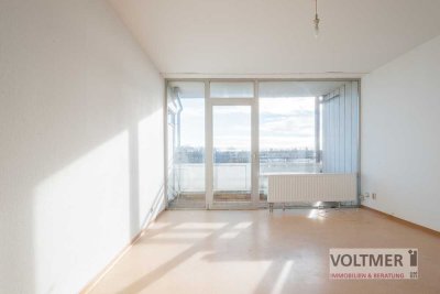 KLEIN-FEIN-DEIN - gemütliche 1-Zimmer-Wohnung mit Loggia in Ortsrandlage von Neunkirchen!
