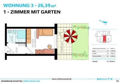 �Neubauwohnung mit Garten und **5%AfA** l TOP KAPITALANLAGE l 3