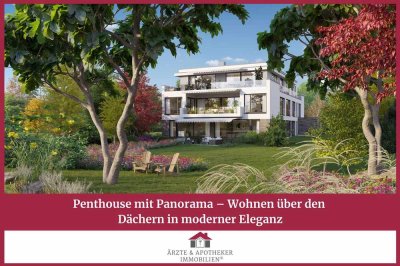 Penthouse mit Panorama – Wohnen über den Dächern in moderner Eleganz
