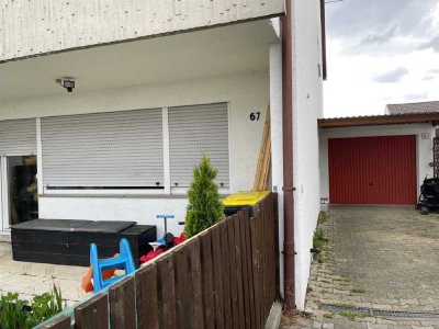 Geräumige Doppelhaushälfte mit Garage in schöner Ortsrandlage