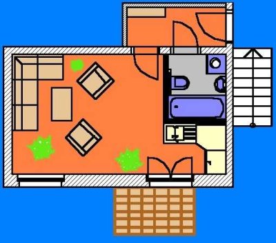 Schöne ein Zimmer Wohnung in Dresden