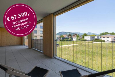 Spezielle Finanzierungsangebote für Grenzgänger: Maisonettenwohnung mit 3 Terrassen