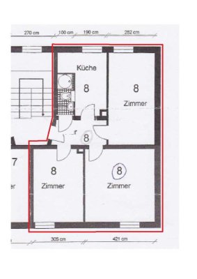 Gepflegte 3-Zimmer-Wohnung in Braunschweig
