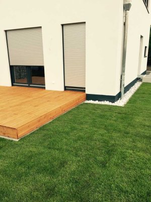 2 Zi.-Wohnung in kleiner Wohneinheit, Terrasse/Garten