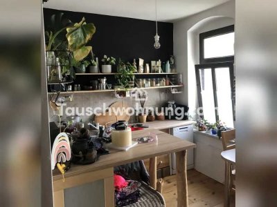 Tauschwohnung: 2 Raum Wohnung mit Wohnküche in pieschen