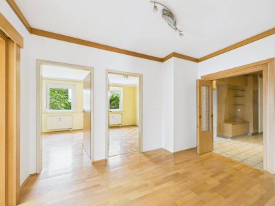 LINZ / FROSCHBERG: EIGENTUM statt MIETE - Perfekt aufgeteilte Eigentumswohnung mit 4 Zimmer - Wohnfläche ca. 92 m2 + Loggia (Einzelgarage möglich)