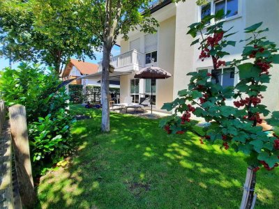 Erdgeschosswohnung mit Garten und Sondernutzungsrecht für zusätzlichen Schrebergarten