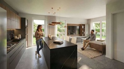 Moderne 3-Zimmer-Wohnung im EG mit Terrasse – QNG (ab 1,46 % p.a.) – Q2.01