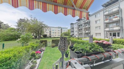 Gepflegte 3-Zimmer-Erdgeschosswohnung mit Balkon, Gartenanteil und soliden Modernisierungen
