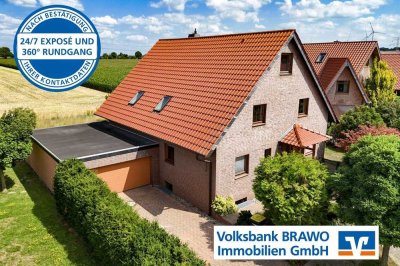 Einfamilienhaus im XL-Format mit Doppelgarage in Feldrandlage!