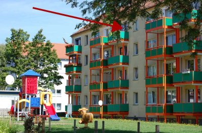 3 RW mit Balkon in einer sehr gepflegten Wohnanlage in Löbau/SÜD