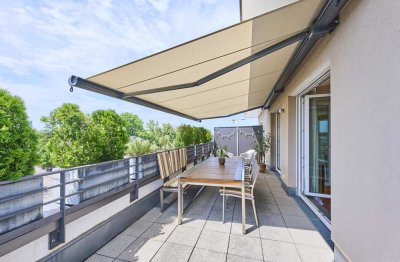 Licht und Weite - Helle Dachterrassenwohnung im schönen Ramersdorf