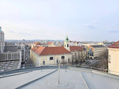 ÜBER DEN DÄCHERN VON WIEN: IHR ROHDIAMANT MIT PANORAMABLICK - EXKLUSIVES DACHGESCHOSSJUWEL IN BESTLAGE