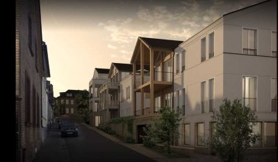 Exklusive 3-Raum-Wohnung mit gehobener Innenausstattung mit Balkon und Einbauküche in Nierstein