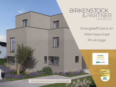 NEUBAU - Exklusives Architekten Doppelhaus mit traumhaftem Garten und A+ Effizienz in Königsdorf