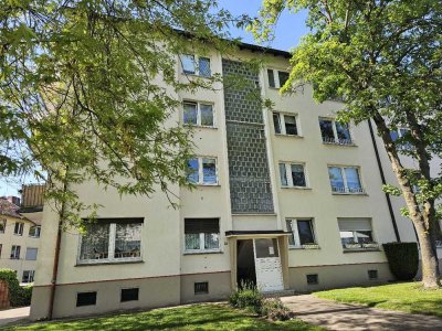 Bezugsfreie Mietwohnung mit ca. 62 m² Wohnfläche, 3 Zimmern und Balkon