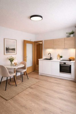 Modernisierte 2-Zimmer-Wohnung mit zeitgemäßem Wohnkomfort