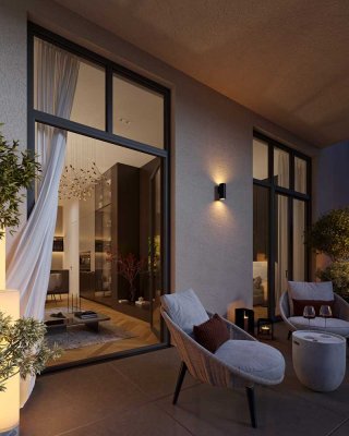 Luxuriöse 5-Zimmer-Wohnung in repräsentativer Lage mit Balkon und Ankleidezimmer