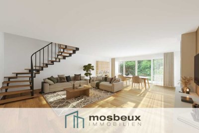 Großzügige 4-Zimmer-Maisonette-Wohnung mit idealer Aufteilung - Terrasse u. Balkon - in idealer Lage