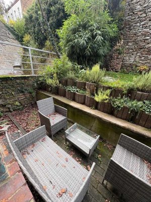 Tolle 1 ZKB EG Wohnung im Hinterhaus mit Terrasse