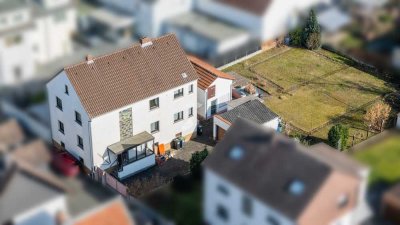 Vielseitig nutzbares 2-Familienhaus in gefragter Lage von Darmstadt-Wixhausen