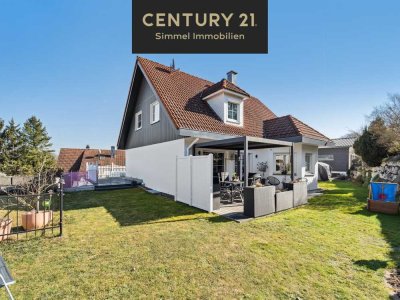 Modernisiertes Einfamilienhaus mit stilvollem Garten