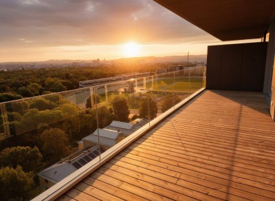 Ankommen: Luxustraum im Viertel Zwei | Grünblick | Tischlerküche