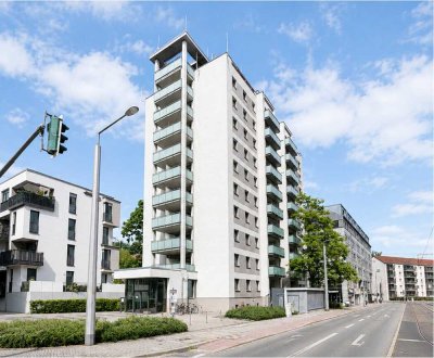 Charmante 1-Zimmer-Wohnung mit Balkon
in zentraler Dresdner Innenstadtlage