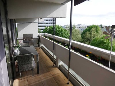Exklusive 4-Zimmer Wohnung in Taufkirchen mit 2 Balkonen; EBK und Badmöbel in Miete enthalten