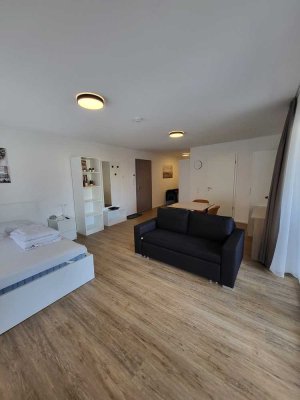 Neue, stilvolle, 1-Zimmer-Wohnung mit gehobener Innenausstattung und Einbauküche in Metzingen
