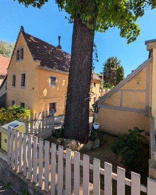 Historisches Gutsarbeiterhaus // Kleines Haus, großer Garten // Idylle in Kaitz