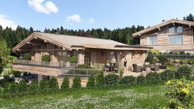 Neubau-Chalet in idyllischer Waldrandlage in St. Johann in Tirol!