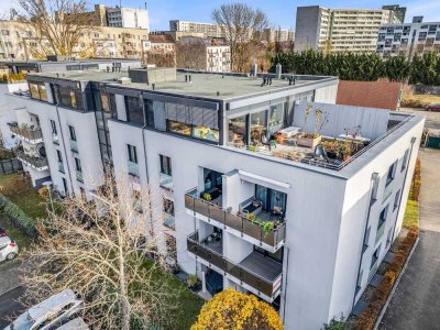 Seltene Gelegenheit: vermietete Penthousewohnung in Friedrichsfelde