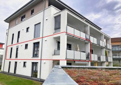 Helle ansprechende 3-Zimmer-Wohnung mit EBK und Balkon in Nattheim