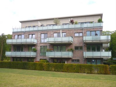 Buchholz: Hell und modern - Exklusive 2 Zimmer Wohnung (Bj. 2019) mit Balkon und Fahrstuhl