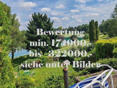 WOW ! die Reaktionen zu dem SPEKTKULÄREN SEE-blick ! So reagierte noch JEDER ! 117 m2 Nutzfl =63 m2 Wohnfl + 54 m2 Terrasse ! Wert 174 000,- € bis 322 000,- € Infos auf Bilder ! 3 Parkplätze + über 20 Jahre nur im Sommer von Fr- So genutzt + Hochwasser si