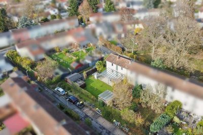 *Erbbaurecht*Charmantes Reihenendhaus mit Gartenidylle  in ruhiger Lage am Frankfurter Berg