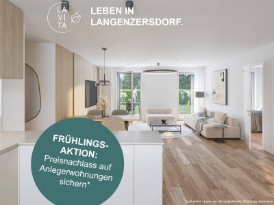 LAVITA Frühlingsaktion nur noch bis 30.06.2025 - Vorsorgewohnung - Erstbezug Gartenwohnung mit Terrasse, Parkett &amp; Fußbodenheizung