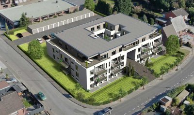 Luxeriöse Penthauswohnung, voll möbliert, mit großer Terrasse und Blick auf das Schwalmtal