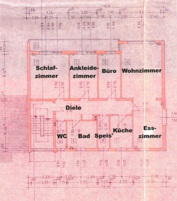 Große 4-Zimmer Wohnung mit Balkon und Garage in 2-Parteienhaus