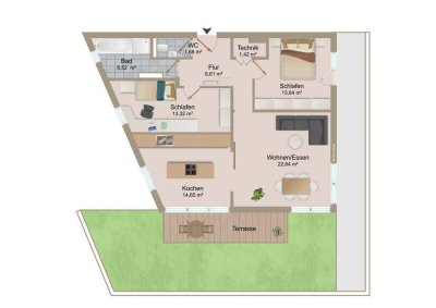 Modernes Wohnglück im Herzen des Ötztals – Wohnen mit Garten in Längenfeld
