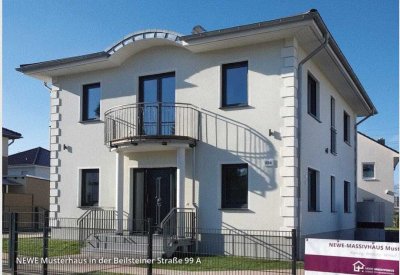 Stadtvilla in Berlin Biesdorf - Hiltrudstraße.  Preis für Haus und Grundstück.