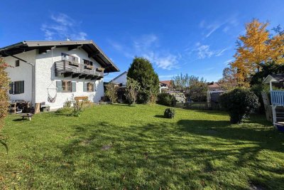 Kleines gemütliches Einfamilienhaus auf sonnigem Grundstück - Zentral in Tutzing