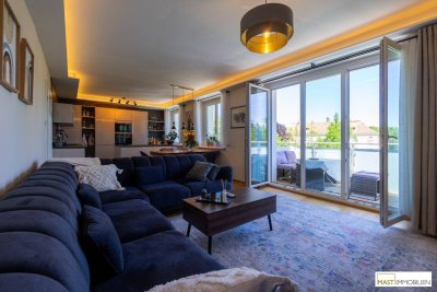 Exklusive 3 Zimmer Wohnung mit unverbaubarem Blick auf den Schlosspark Bad Vöslau