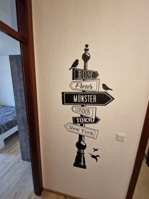Vollmöblierte 2-Zimmer-Whg. mit Balkon zum 01.09.25
